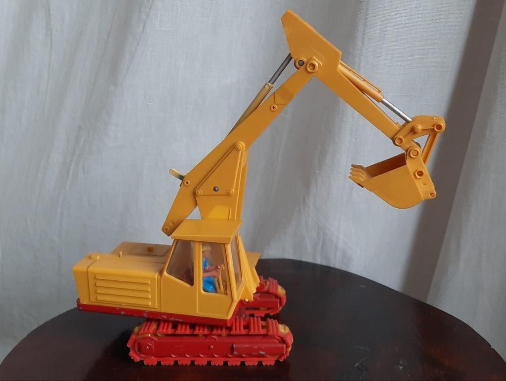JCB 5C graafmachine schaalmodel hydraulische rupskraan, Ophalen of Verzenden, Overige typen