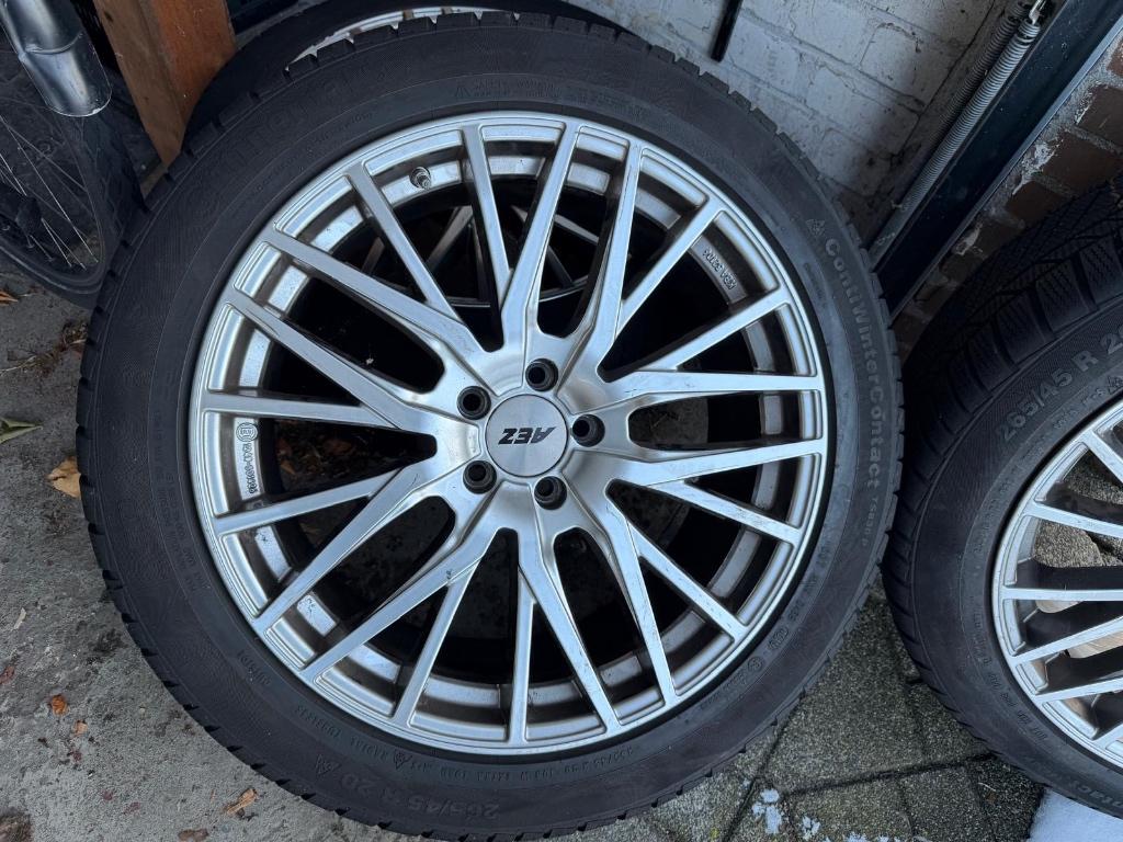 Winterbanden Mercedes GLE 400e, Ophalen, Gebruikt, 265 mm, Winterbanden