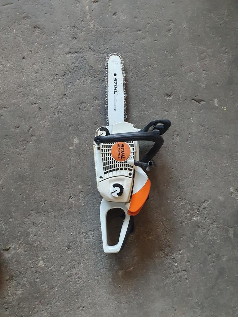 Stihl ms 201 c motorzaag, Ophalen of Verzenden, Gebruikt