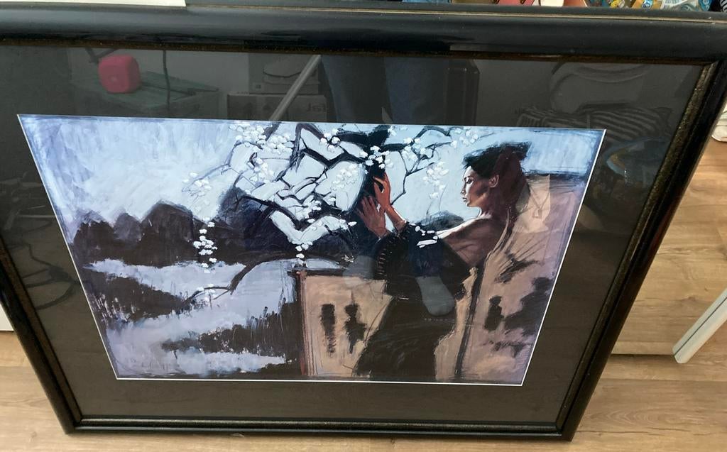 Ets van Nico Vrielink, Antiek en Kunst, Kunst | Litho's en Zeefdrukken, Ophalen of Verzenden