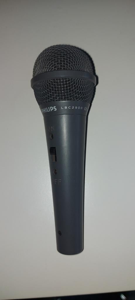 Philips LBC2900 Microfoon - Klassieker!, Ophalen of Verzenden