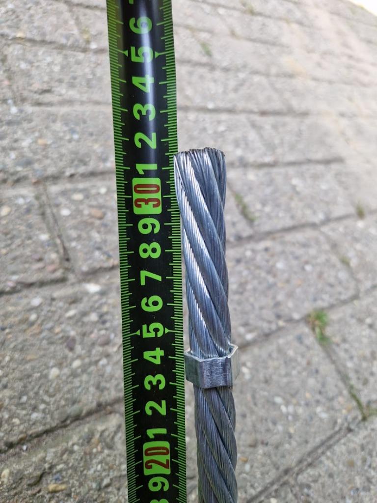 onkruid (staal) borstelset tbv Texas, HBM,, Tuin en Terras, Veegmachines, Ophalen of Verzenden, Nieuw