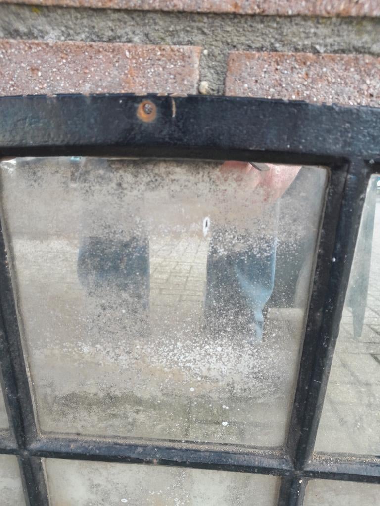 Stal raam, Doe-het-zelf en Verbouw, Glas en Ramen, Ophalen, Gebruikt, Minder dan 80 cm, Minder dan 80 cm