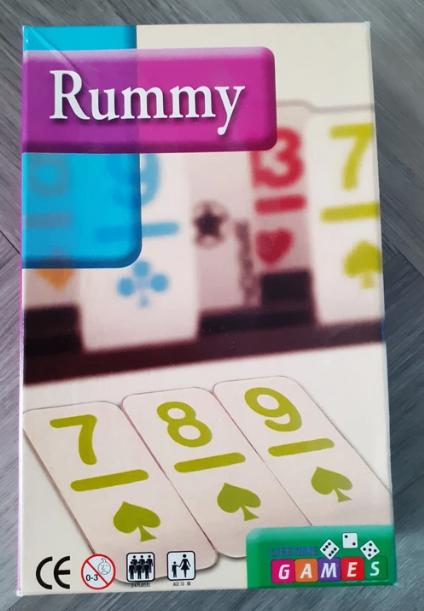 Rummikup Rummy spel Reiseditie (NIEUW), Nieuw, Ophalen of Verzenden, Vijf spelers of meer, Lifetime Games