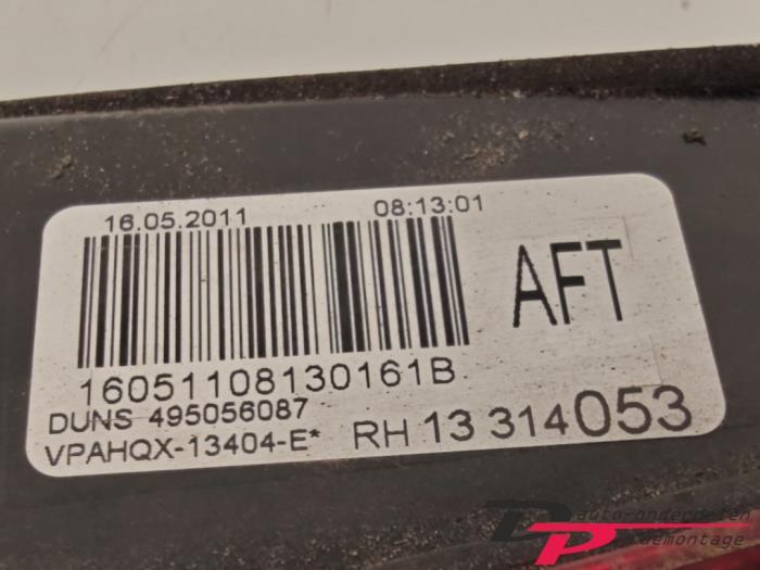 Achterlicht rechts van een Opel Astra, Gebruikt, -, -, Opel