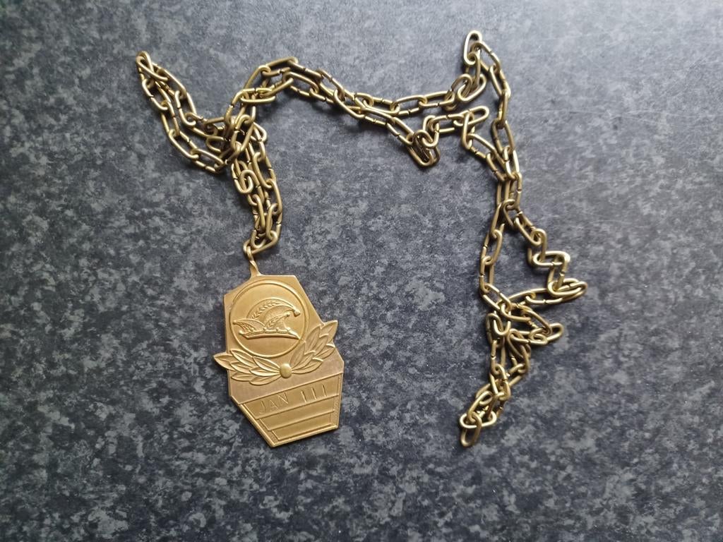 Carnavals medaille Prins Jan III (De Peelvrjters Heusden), Ophalen, Overige materialen, Nederland