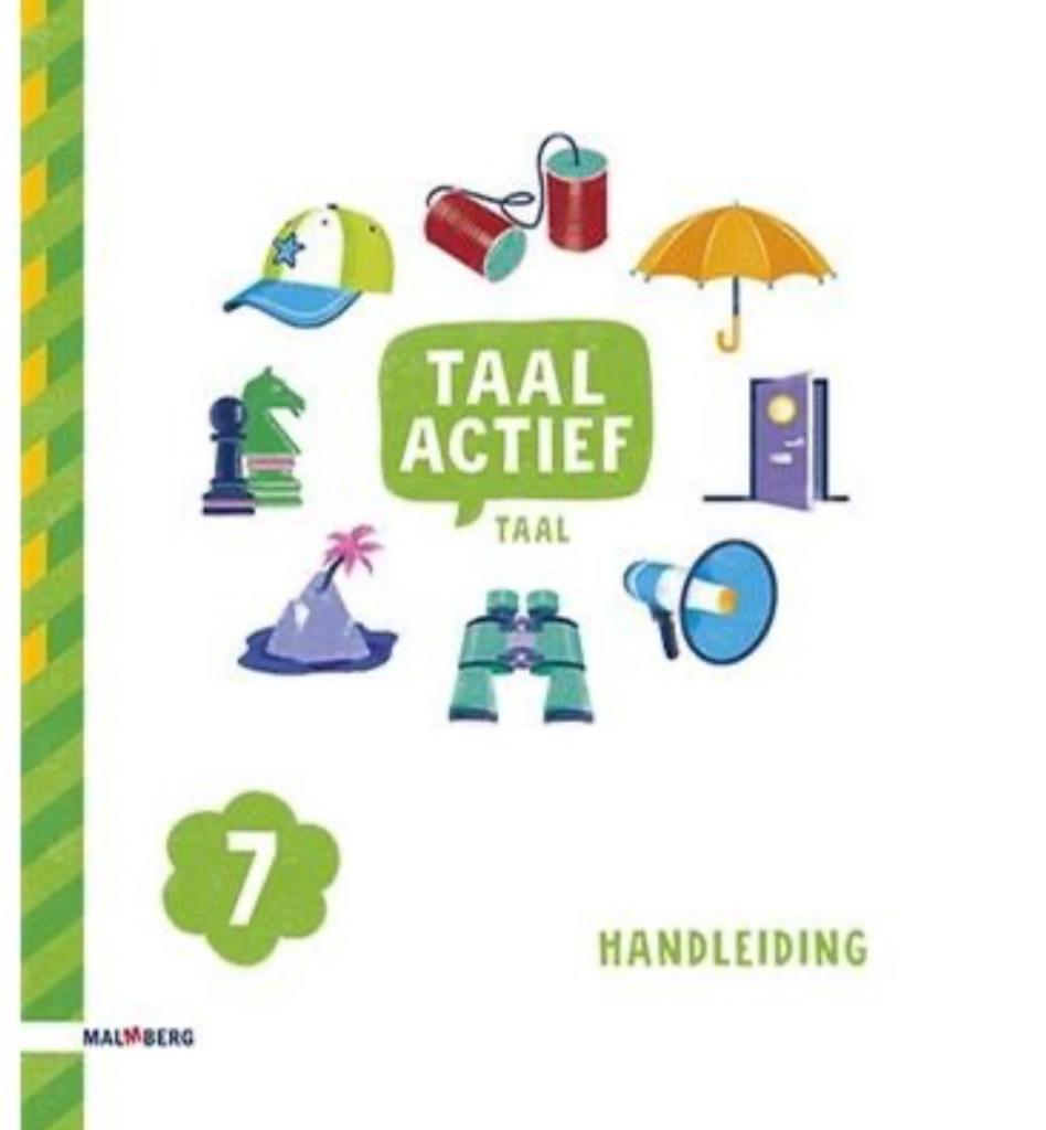 Taal actief , Taal 5, Handleiding groep 7 Nieuw, Malmberg, Nieuw, Ophalen of Verzenden, Nederlands