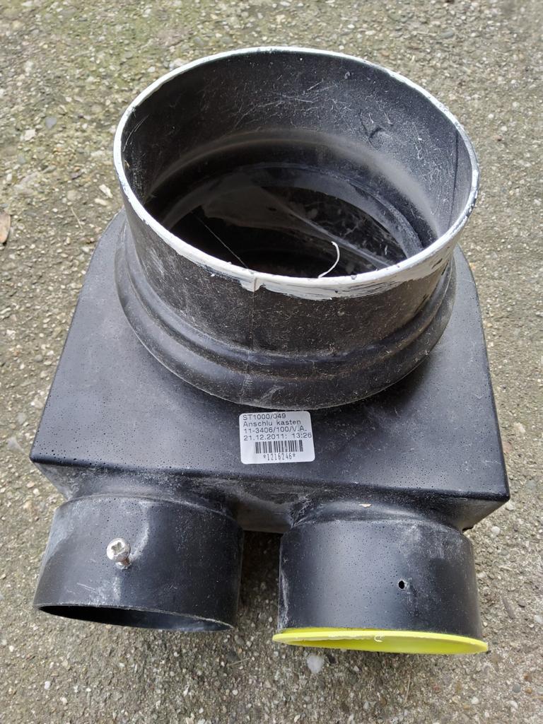 Lucht afvoer splitter, Ophalen, Gebruikt, Pvc, Overige typen