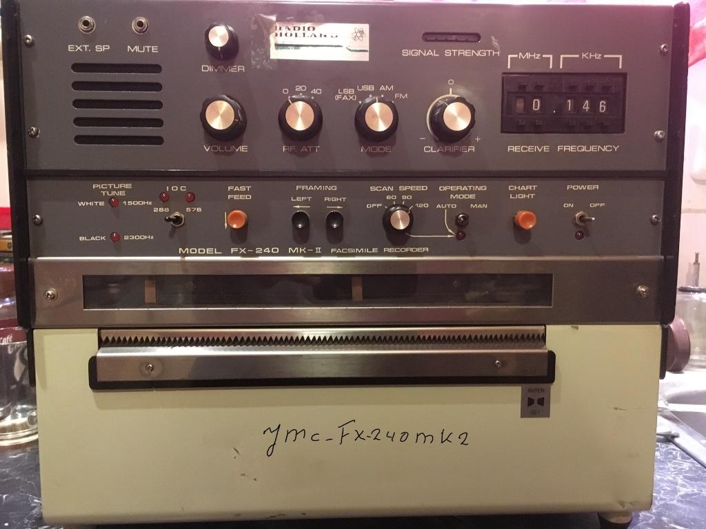 Zoek!! User/service manual JMC model FX-240 Mark II, Telecommunicatie, Zenders en Ontvangers, Ophalen of Verzenden, Gebruikt, Ontvanger
