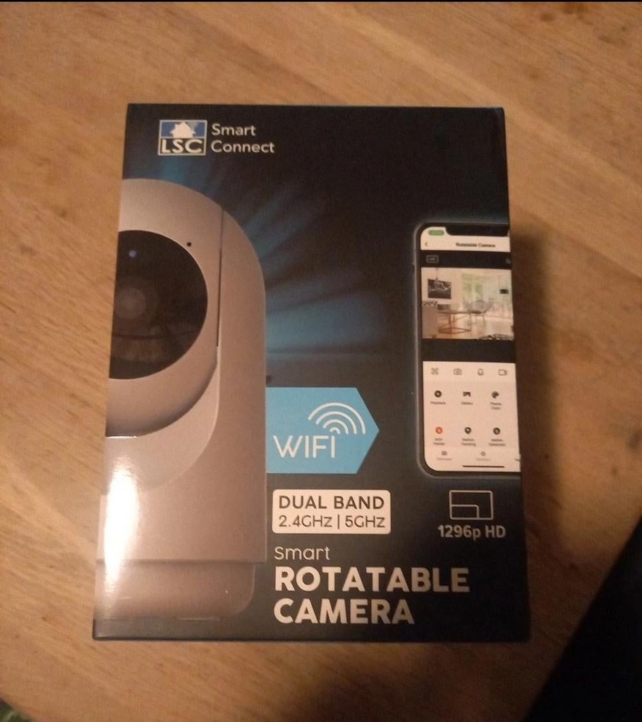 LSC Smart Connect Draaibare Camera - Nieuw, Computers en Software, Webcams, Zo goed als nieuw, Ophalen of Verzenden