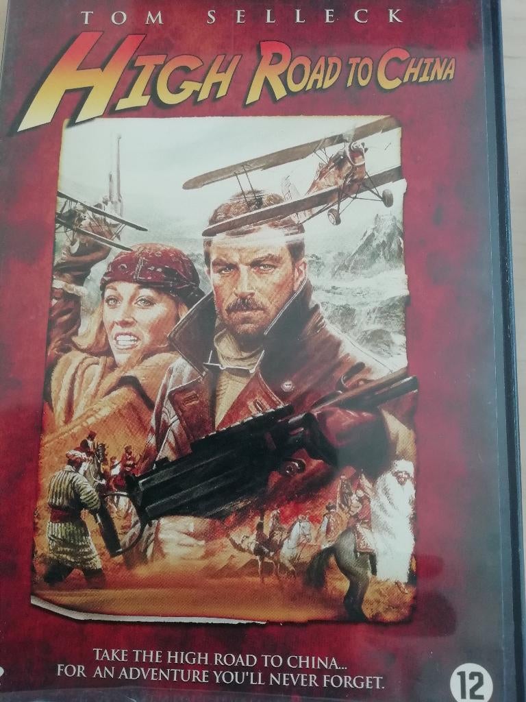 high road to china - tom selleck, Cd's en Dvd's, Alle leeftijden, Ophalen of Verzenden, Zo goed als nieuw