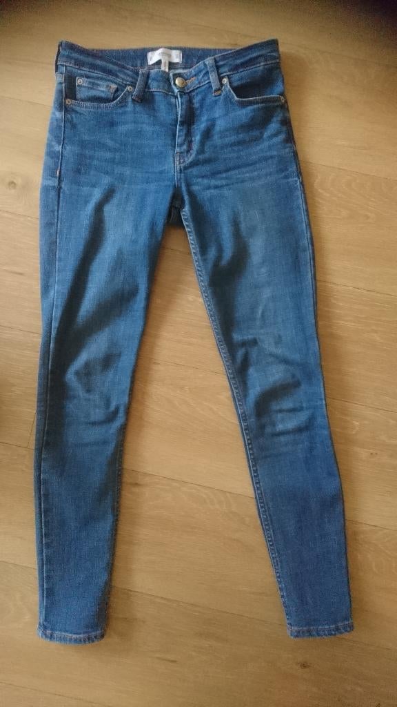 Mango Denim & Tees Jeans Spijkerbroek 36 Blauw Olivia Dames, Mango, Blauw, Ophalen of Verzenden, W28 - W29 (confectie 36)