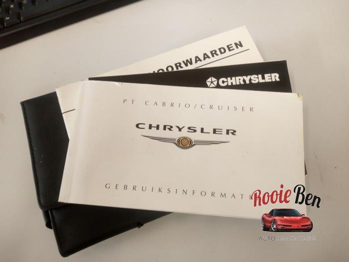 Instructie Boekje van een Chrysler PT Cruiser, Gebruikt, -, Ophalen of Verzenden, -
