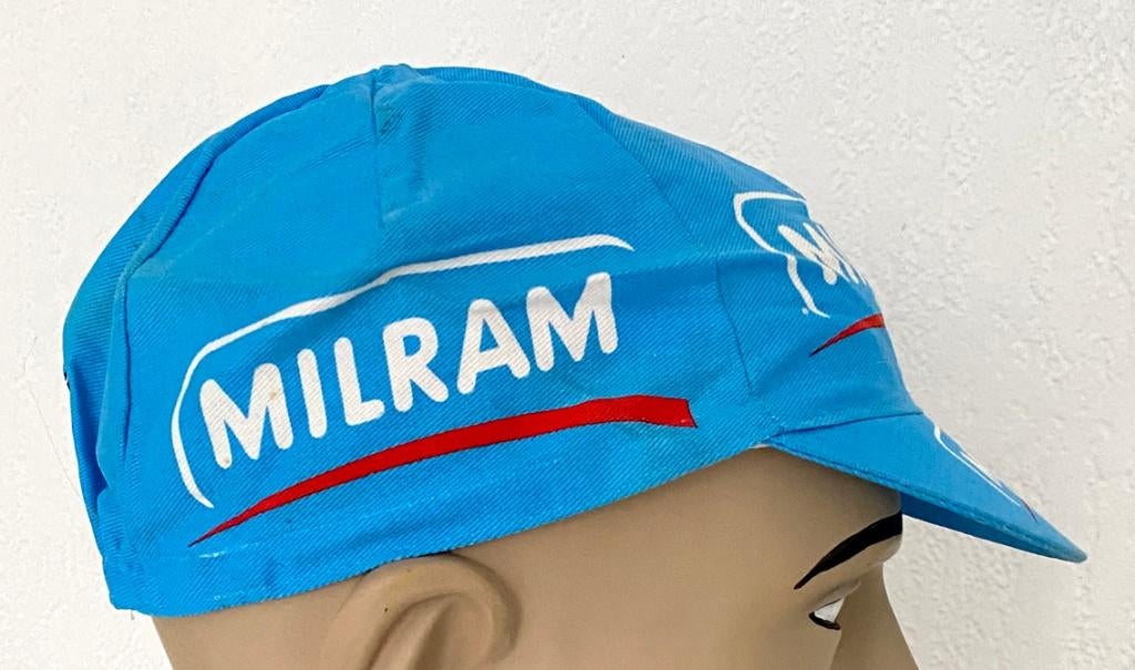 Wielrennen petje MILRAM – 2007 - o.a. ploeg Erik Zabel, Sport en Fitness, Wielrennen, Ophalen of Verzenden, Overige typen