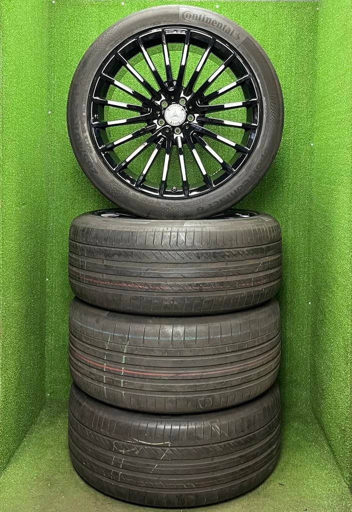 Originele 22 inch Mercedes 63 AMG velgen met banden GLS W166, Auto-onderdelen, Banden en Velgen, Gebruikt, 285 mm, Banden en Velgen