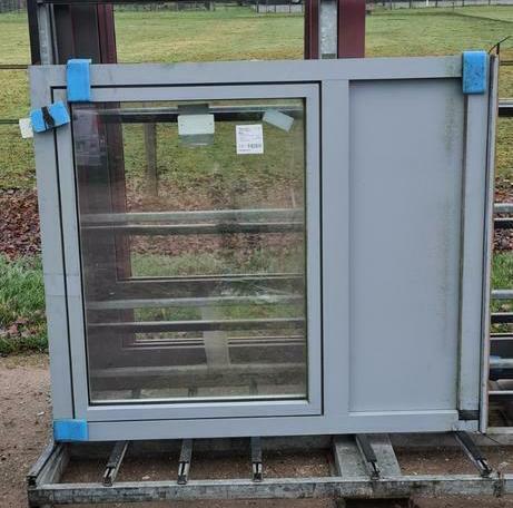 (32) Nieuw kunststof raamkozijn draairraam met glas, Ophalen, Kunststof, Raamkozijn, Nieuw