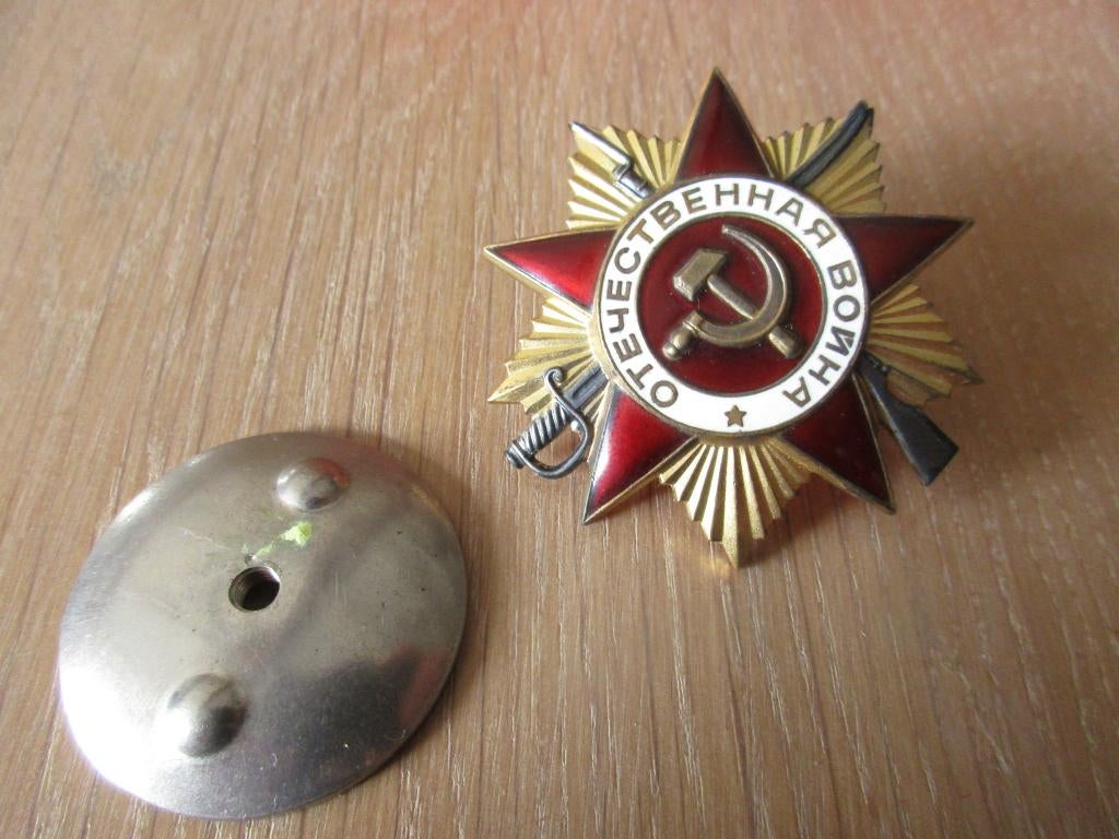 russische medaille, Verzamelen, Militaria | Tweede Wereldoorlog, Ophalen of Verzenden, Overige gebieden, Lintje, Medaille of Wings