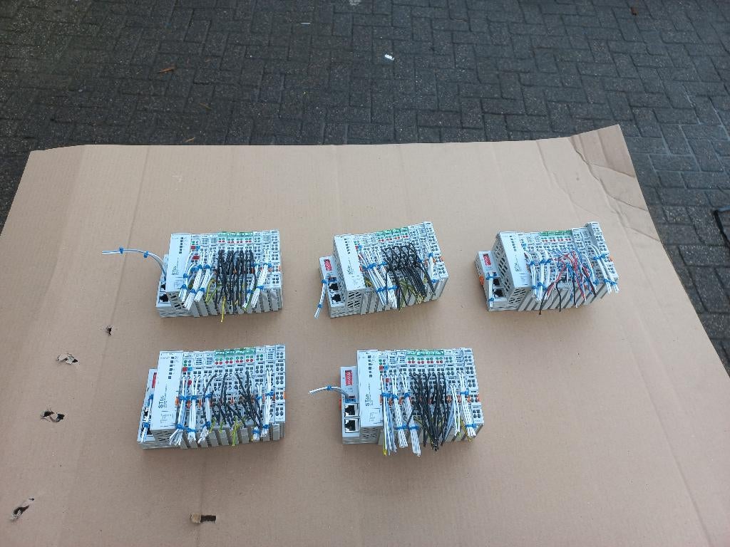 5x Mitsubishi STlite Ethernet + voedingen + I/O modules, Ophalen of Verzenden, Zo goed als nieuw