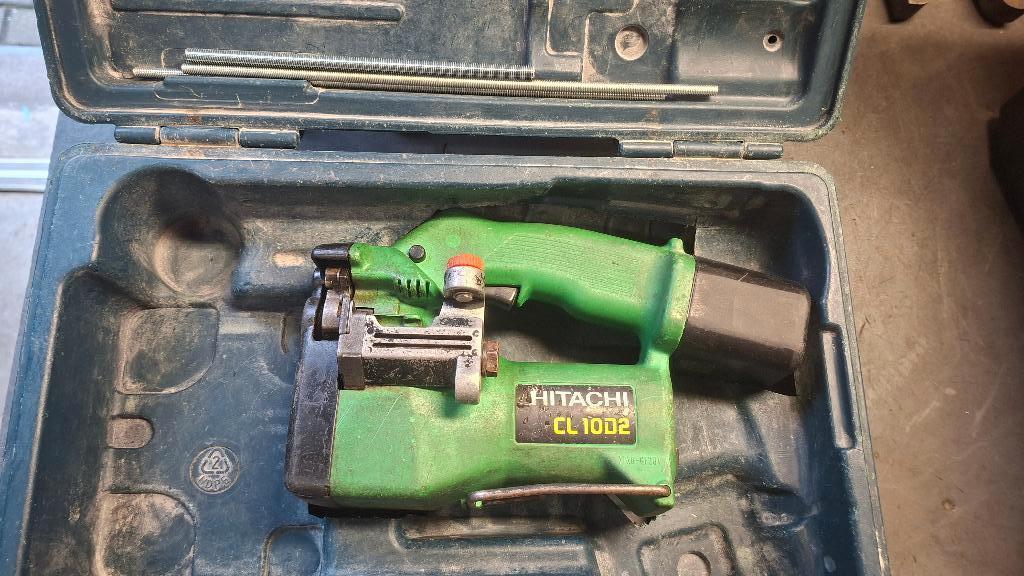 Hitachi CL10D2 draadeindknipper draadknipper., Gebruikt, ., Ophalen of Verzenden, .