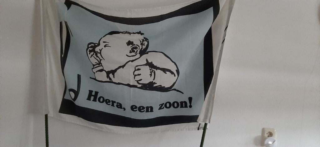 Geboorte-spandoek, Ophalen of Verzenden, Nieuw