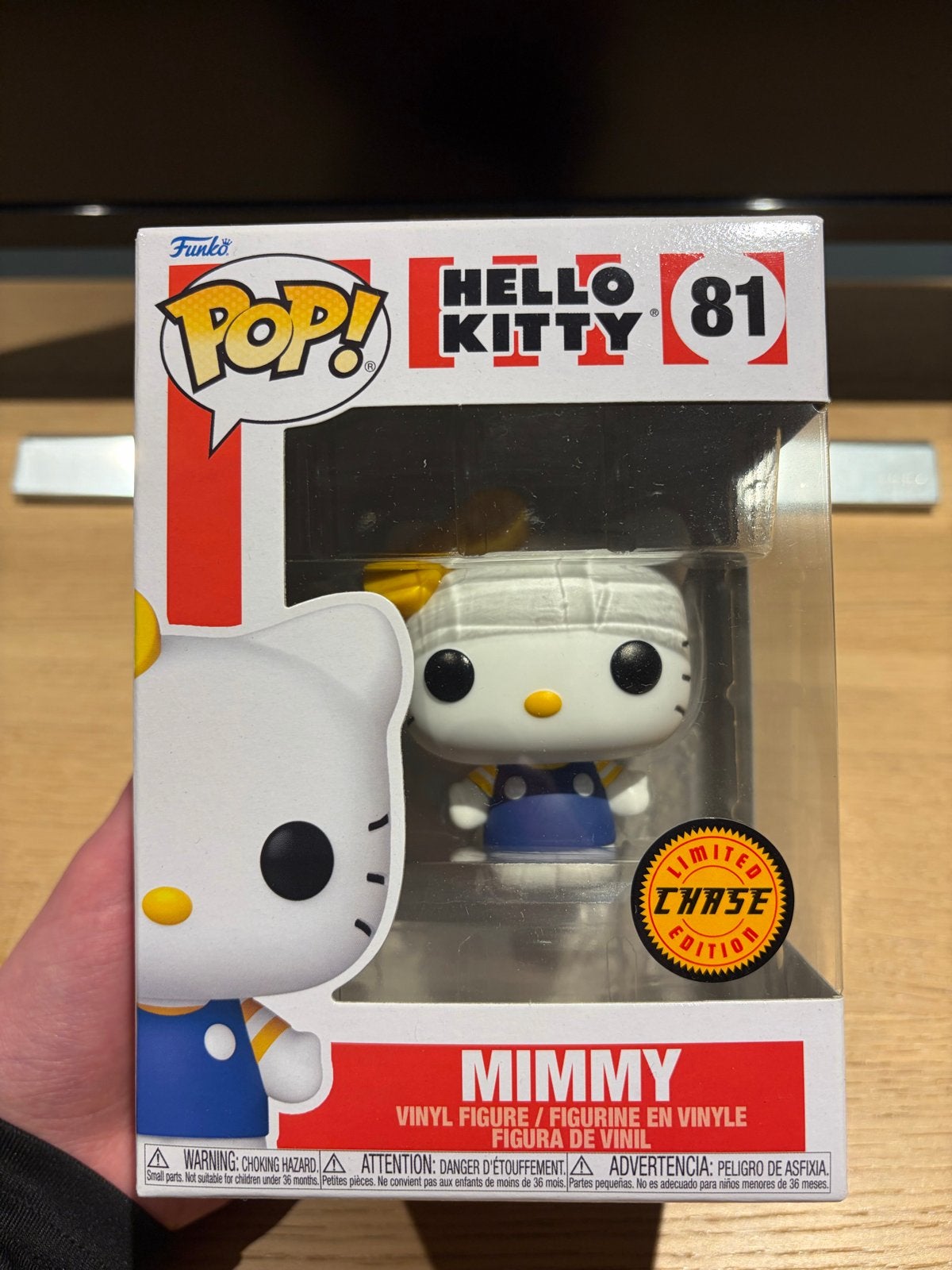 Funko Pop! Hello Kitty Mimmy #81 Limited Chase Edition, Ophalen, Zo goed als nieuw