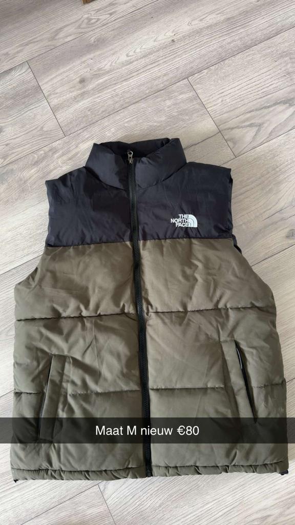 The North Face Bodywarmer Heren - Maat M - Nieuw, Kleding | Heren, Bodywarmers, Ophalen of Verzenden, Nieuw, Maat 48/50 (M), Groen