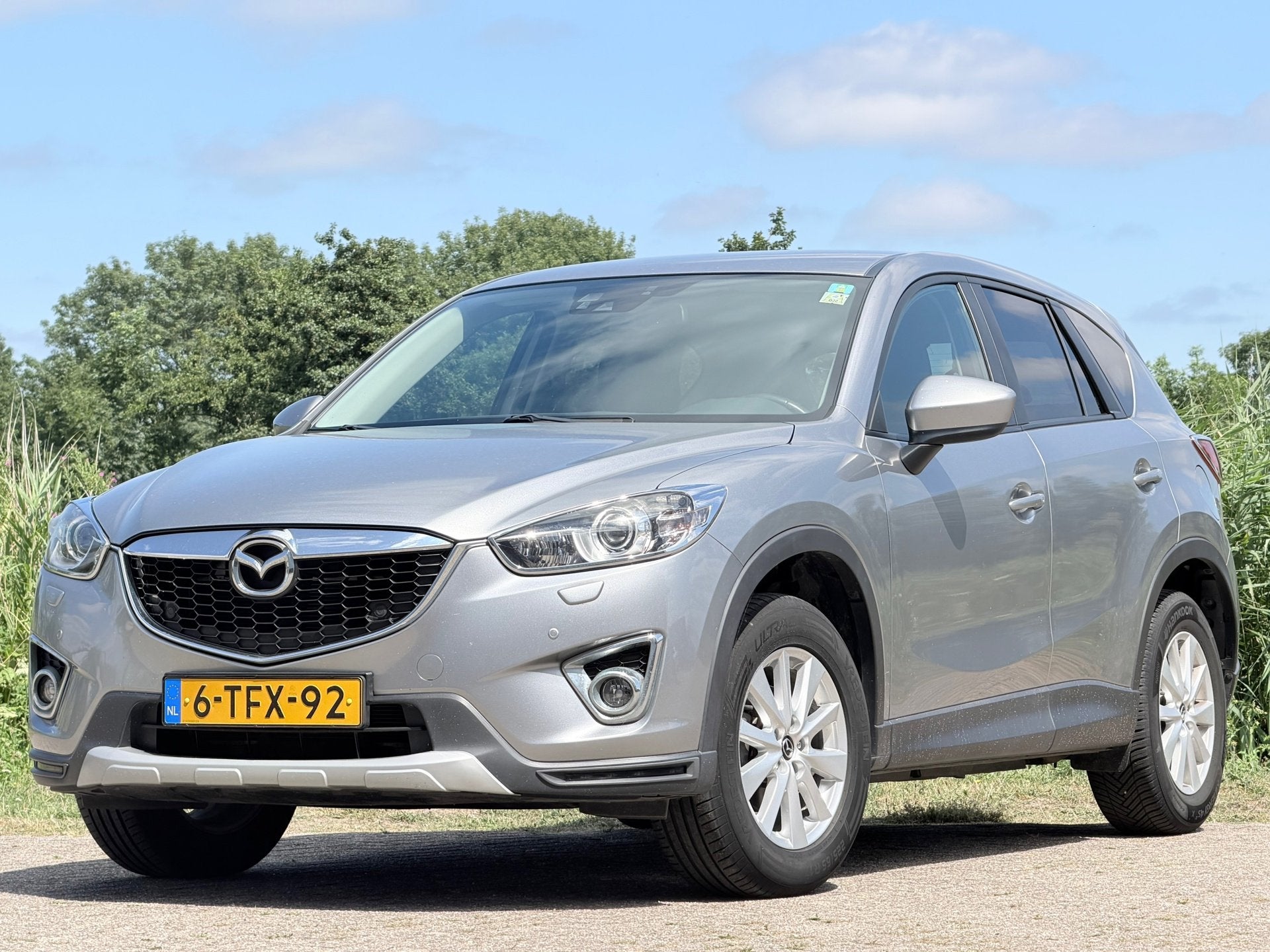 Mazda CX-5 2.0 Skylease+ 2WD - Titanium Grey - Cruise/Clima/, Auto's, Voorwielaandrijving, Stof, 4 cilinders, Origineel Nederlands
