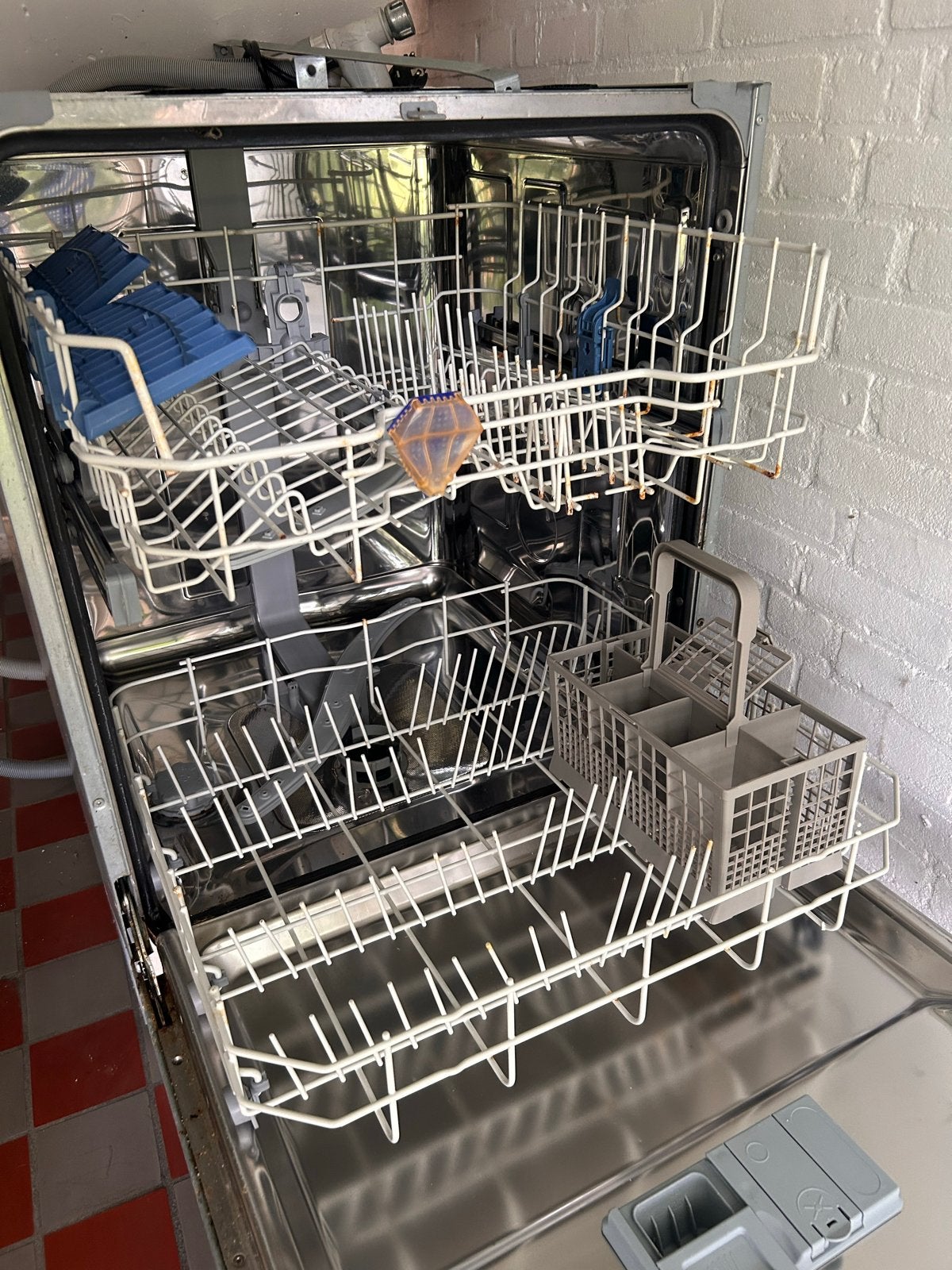 Indesit vaatwasser, Ophalen, Gebruikt, Minder dan 85 cm, 60 cm of meer