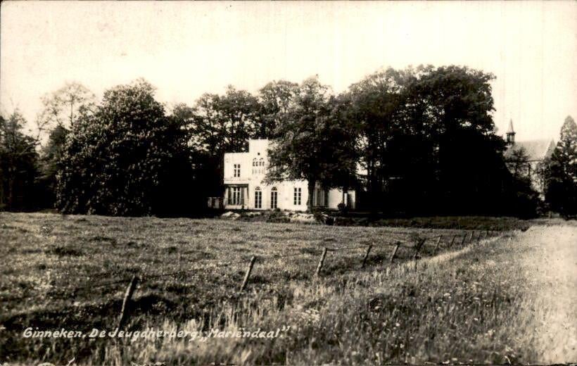Ginneken - De Jeugdherberg Mariëndaal, Ophalen of Verzenden, 1920 tot 1940, Gelopen, Noord-Brabant