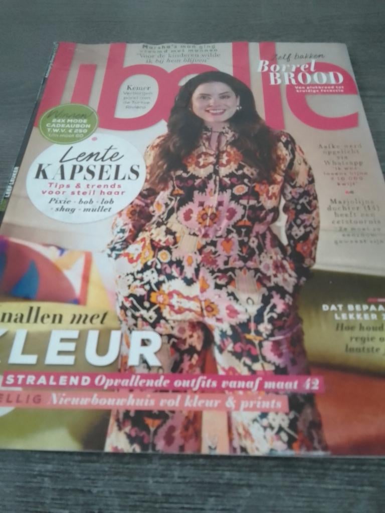 Libelle tijdschrift - Lente Kapsels & Borrel Brood, Ophalen, Gelezen, Damesbladen