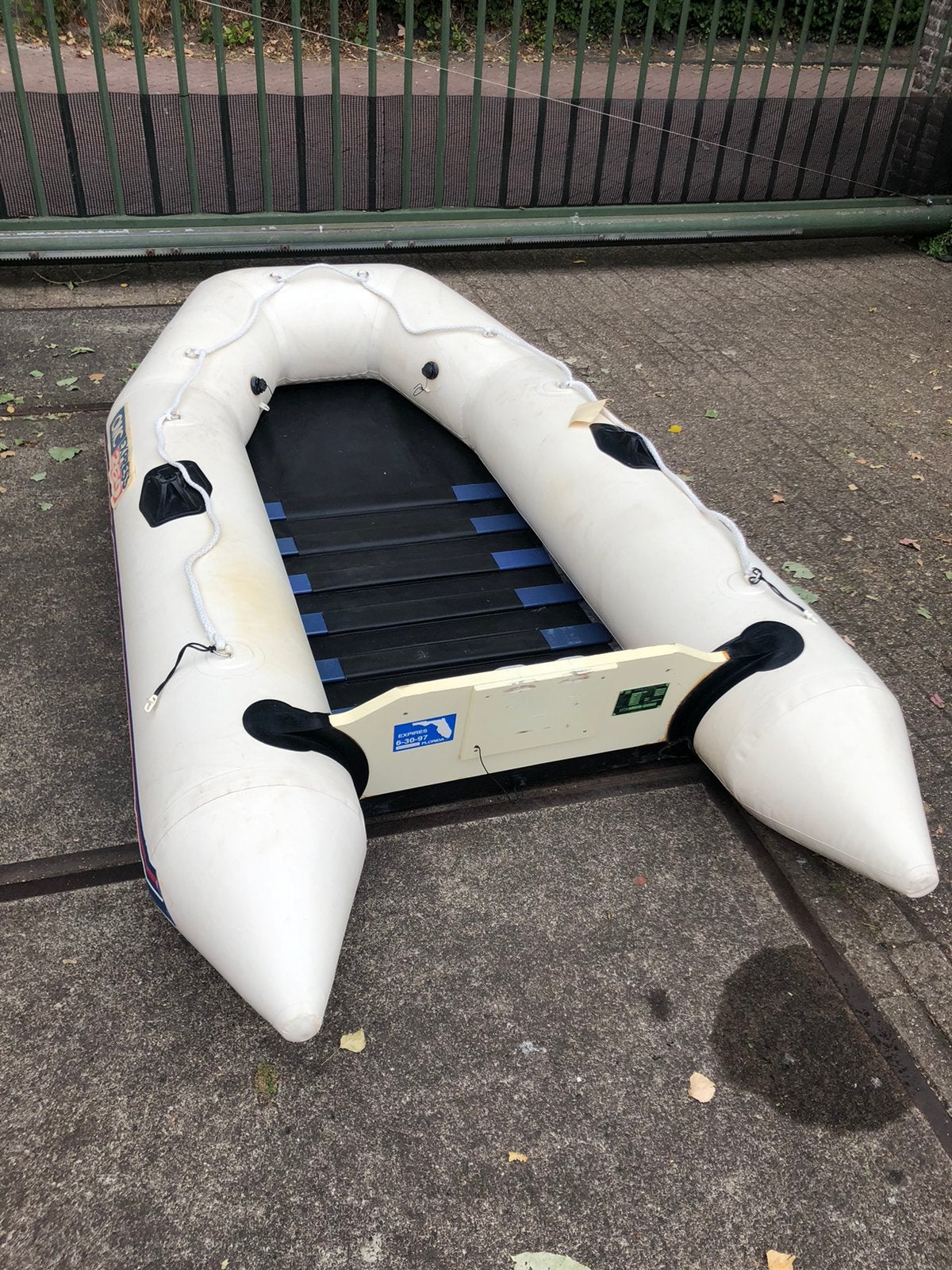 Zodiac OMC Express 260 rubberbootje met werk, opknapper, Ophalen, Gebruikt, Motorboot