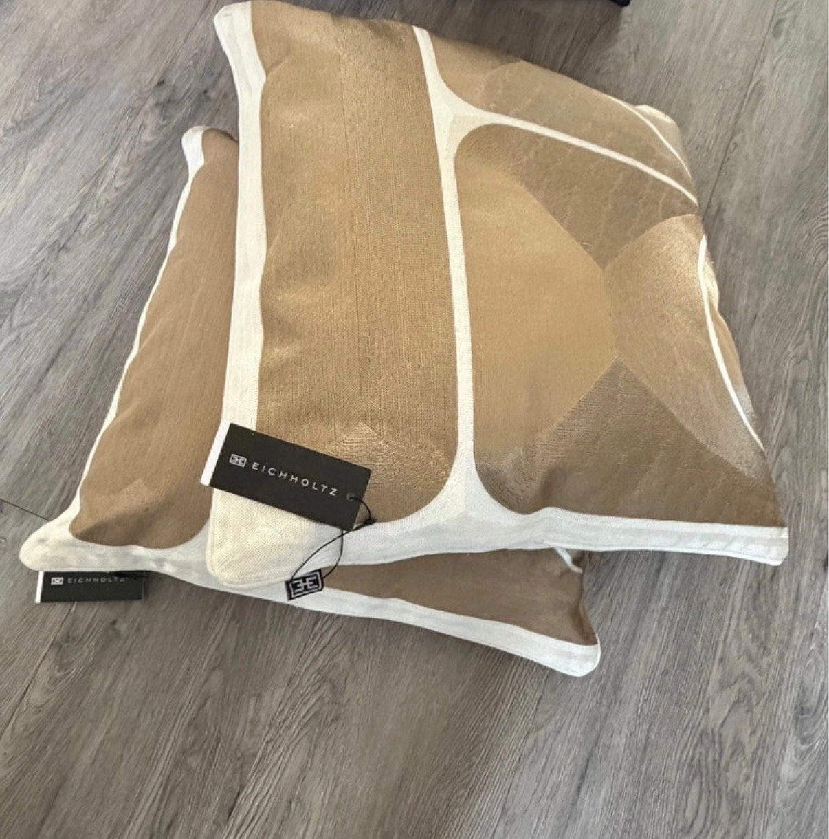 Eichholtz Sabrosa Sierkussens - Nieuw met label, Overige merken, Beige, Met print, Vierkant