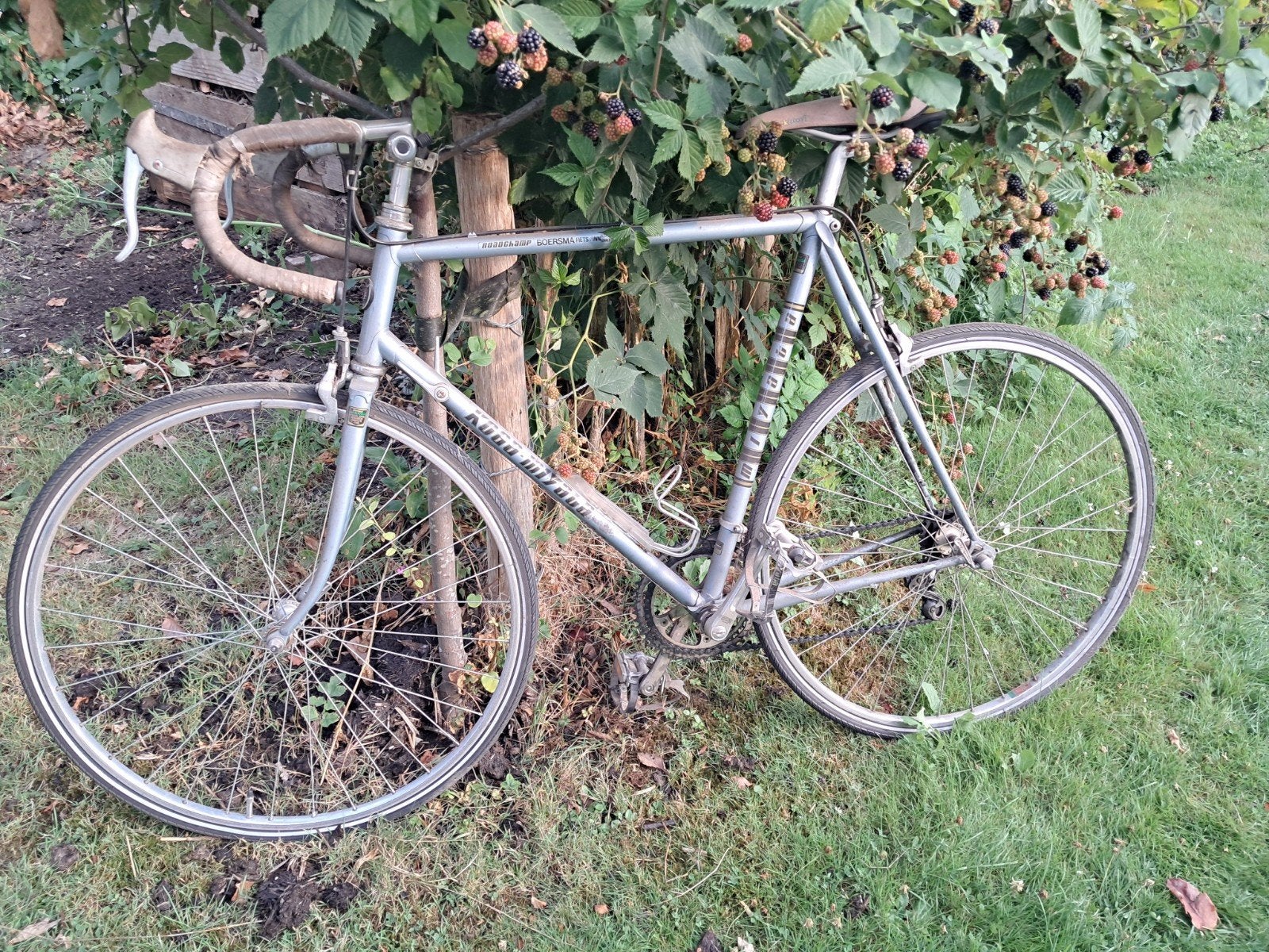 Lichtblauwe vintage racefiets koga miyata, Fietsen en Brommers, Fietsen | Racefietsen, Ophalen, Gebruikt, Overige maten, Koga Miyata