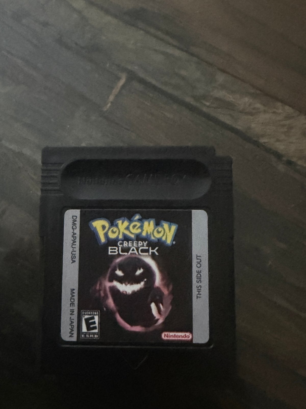 Pokémon Creepy Black Game Boy Color (GBC) - Horror ROM Hack, Gebruikt, 1 speler, Ophalen of Verzenden, Role Playing Game (Rpg)