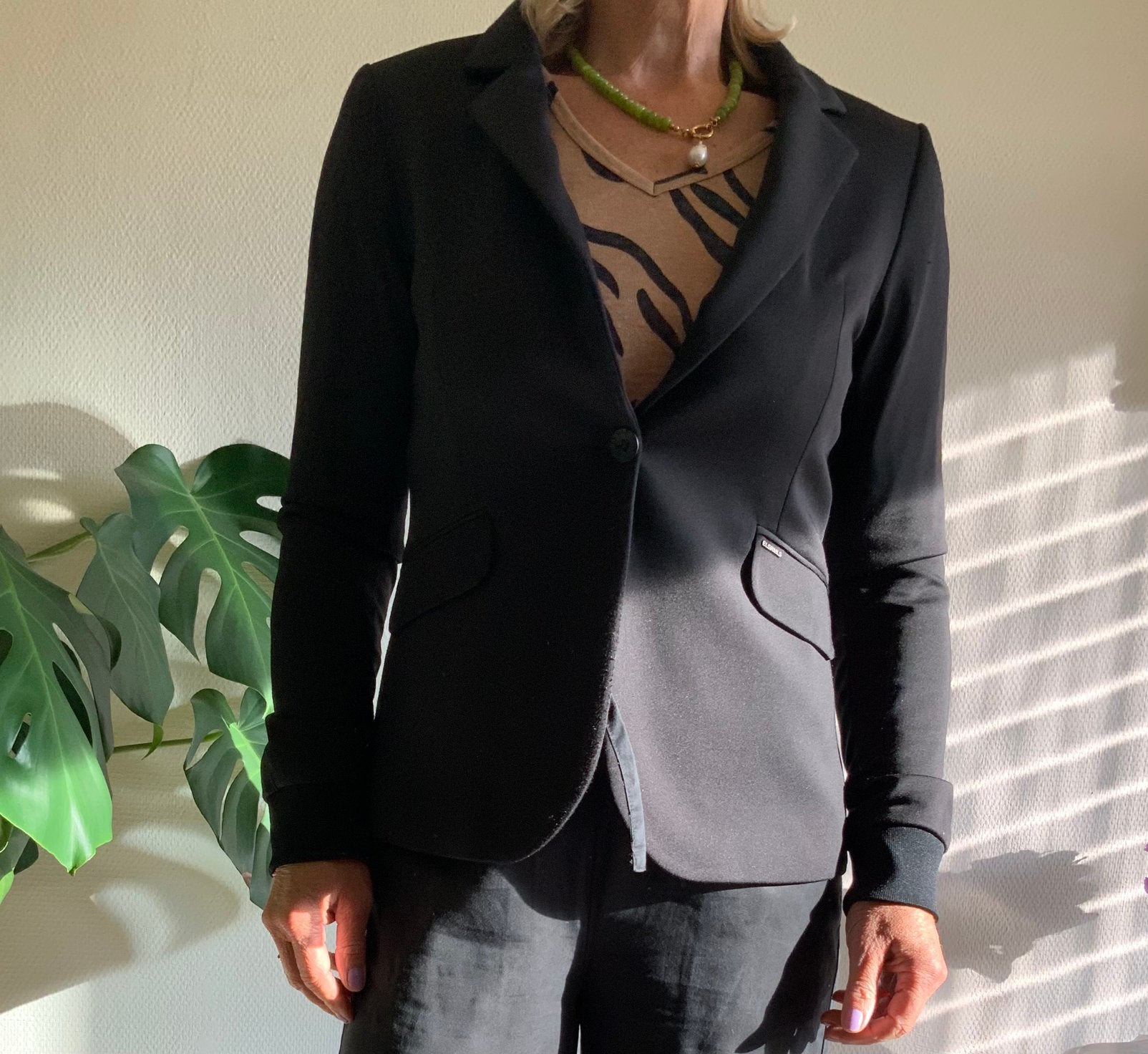 ELIAS RUMMEL. Designer dames colber maat 36, Kleding | Dames, Jasjes, Kostuums en Pakken, Ophalen of Verzenden, Zo goed als nieuw