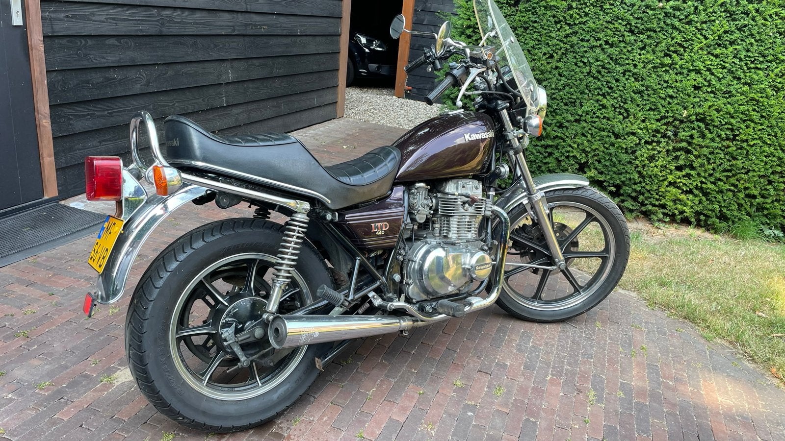 Kawasaki LTD 440 Chopper - Klassieke Motorfiets, Motoren, 2 cilinders, Chopper, Gebruikt, Particulier