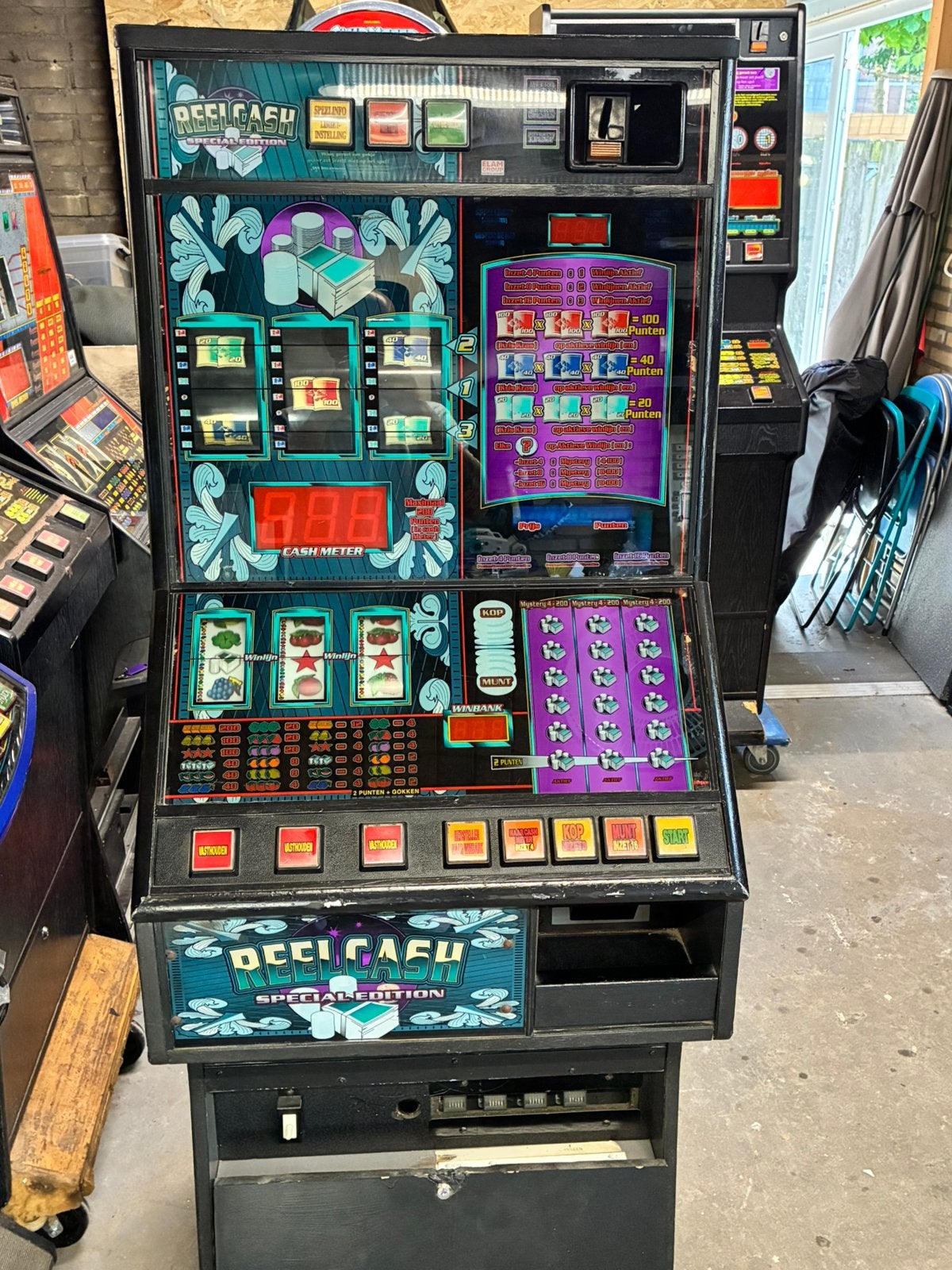 Reelcash SE, Verzamelen, Automaten | Gokkasten en Fruitautomaten, Euro, Ophalen, Gebruikt, Met sleutels