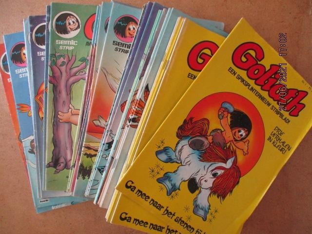 adv4637 goliath, Eén comic, Ophalen, Gelezen, Overige gebieden