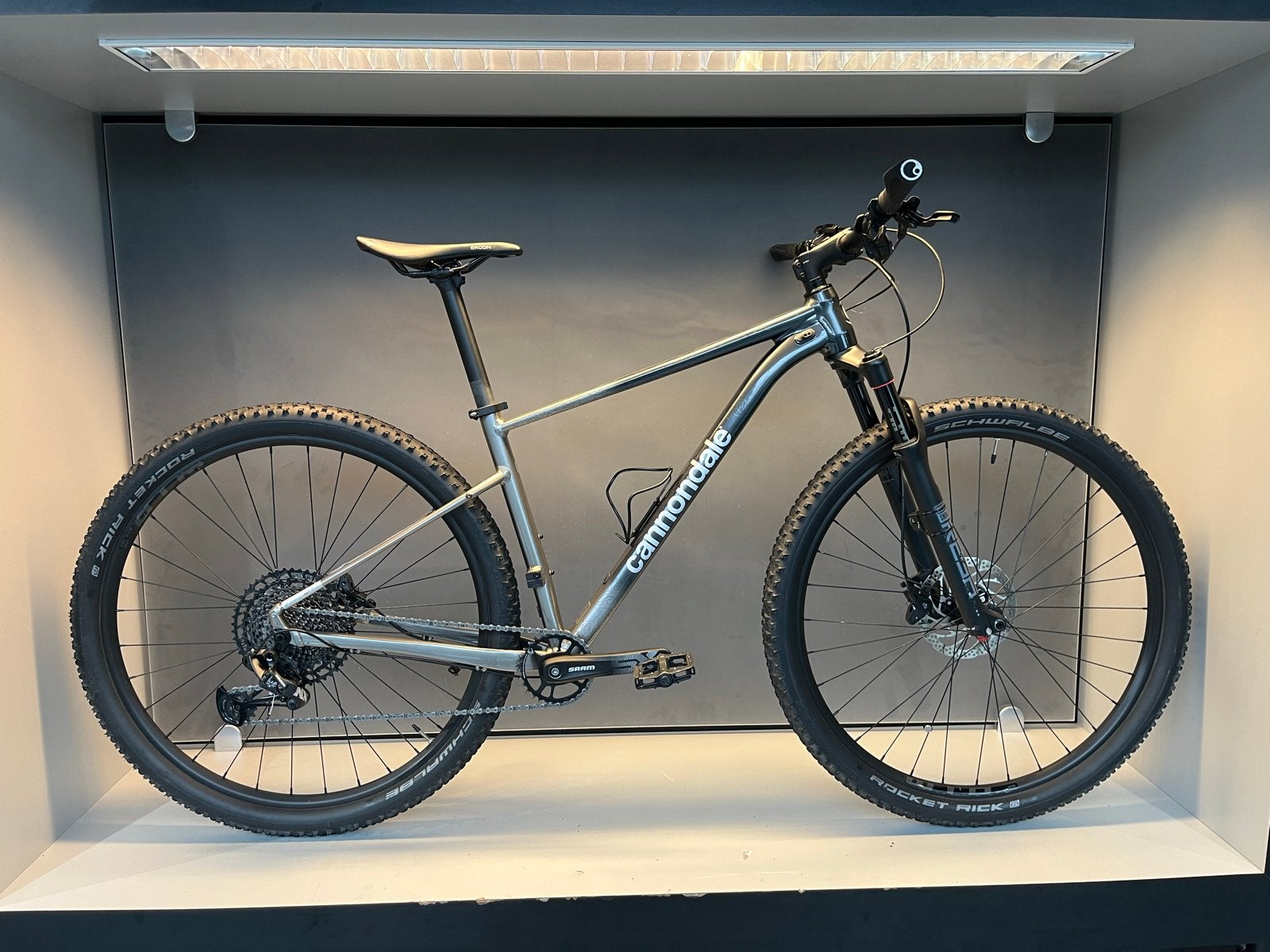 Cannondale Trail 1 MTB - Maat M - Sram NX 1x12 - Rockshox Re, Geerensteinlaan 57, Gebruikt, Vering, 10 tot 15 versnellingen