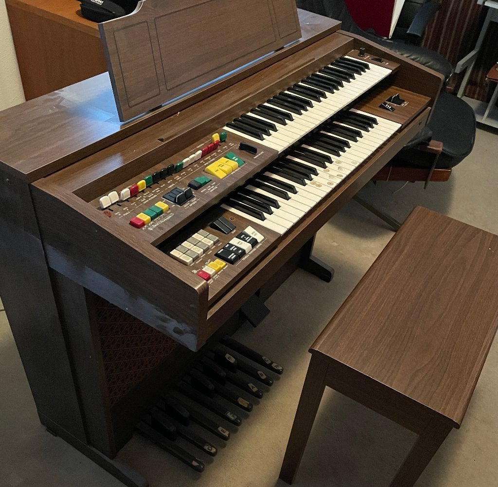 Yamaha Orgel Electone compleet, Muziek en Instrumenten, Ophalen, Zo goed als nieuw, 2 klavieren, Orgel