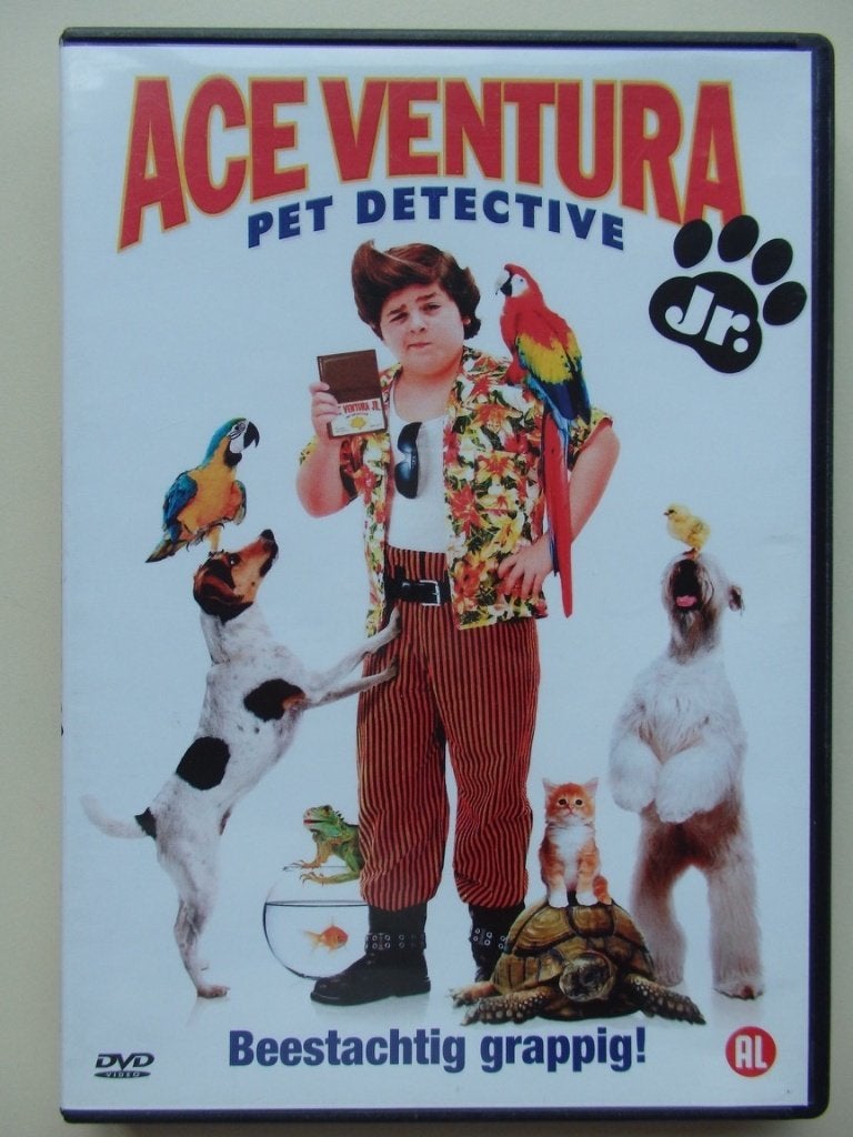 Dvd Ace Ventura Pet Detective Jr., Alle leeftijden, Ophalen, Zo goed als nieuw, Overige genres