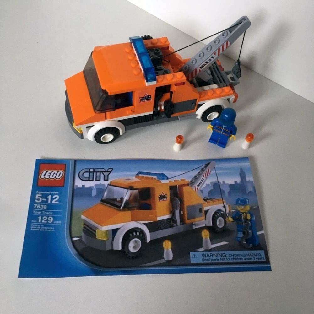 Lego City - Takelwagen, sleepwagen - 7638, Kinderen en Baby's, Speelgoed | Duplo en Lego, Lego, Ophalen of Verzenden, Complete set