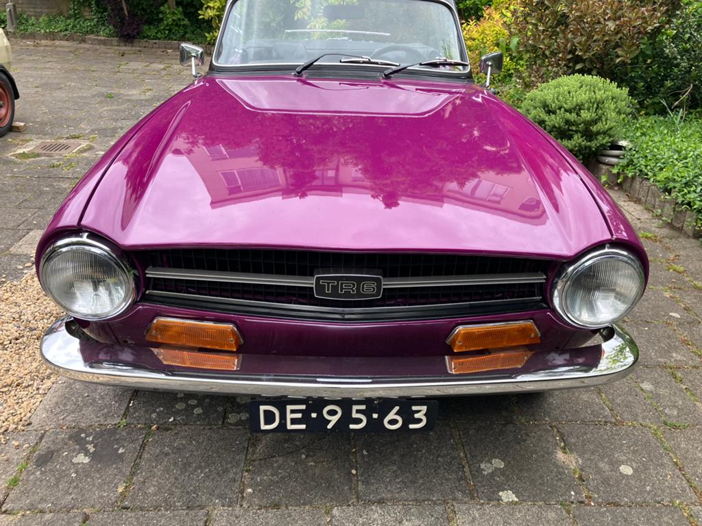 Truimph TR 6 1972, 2500 cc, Zwart, Overige kleuren, Cabriolet