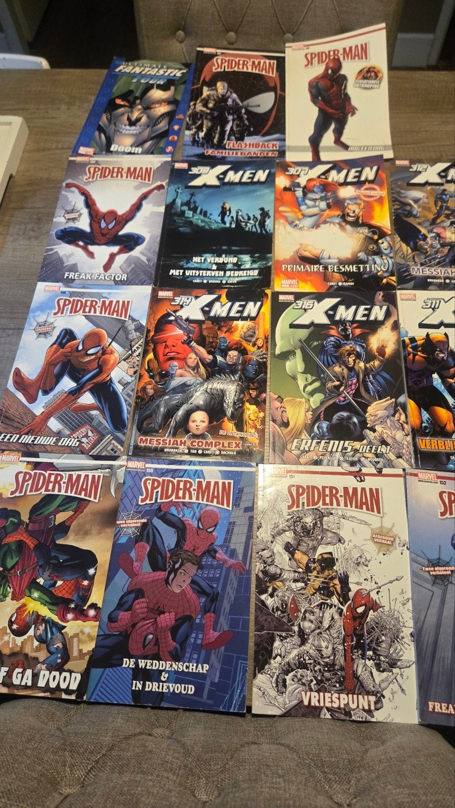 Nederlandse Spiderman & X-Men stripboeken, Boeken, Strips | Comics, Meerdere comics, Ophalen of Verzenden, Gelezen, Amerika