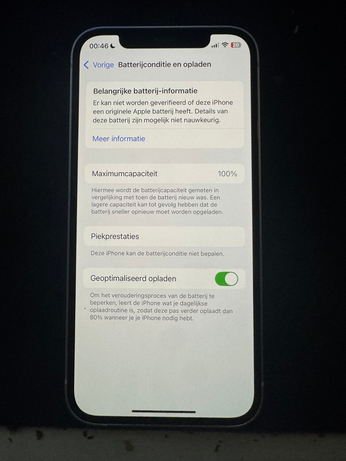 iPhone 12 64GB Wit - Zo goed als nieuw, Telecommunicatie, Mobiele telefoons | Apple iPhone, Wit, Ophalen of Verzenden, Zo goed als nieuw