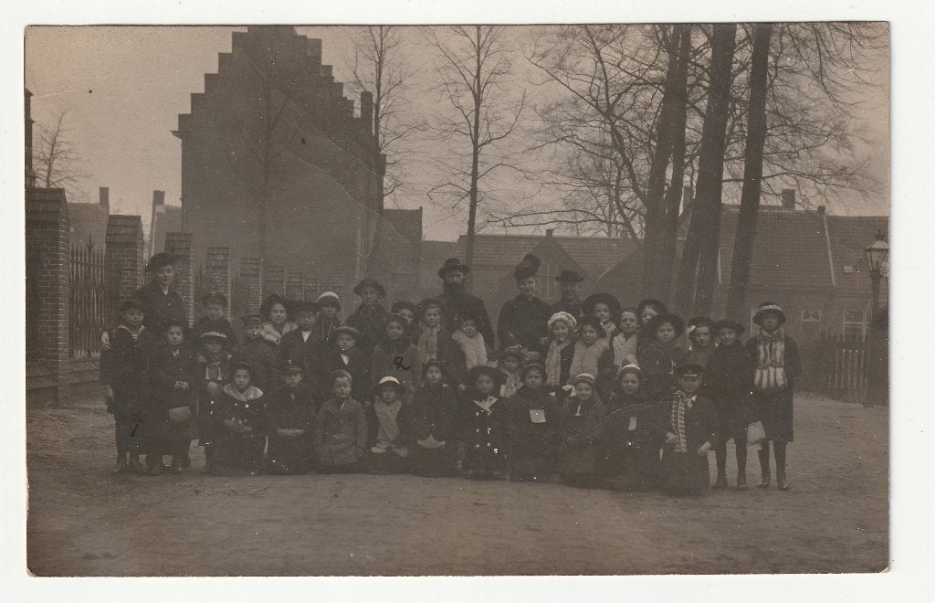 Oirschot 4 x fotokaart Duitse bleekneusjes WOI Mertens, Verzenden, Voor 1920, Noord-Brabant