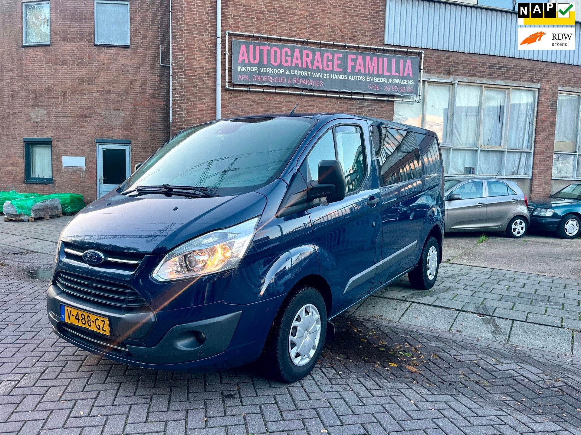 Ford Transit Custom 270 2.0 TDCI L1H1 Trend DC, Voorwielaandrijving, Euro 6, 4 cilinders, 1928 kg