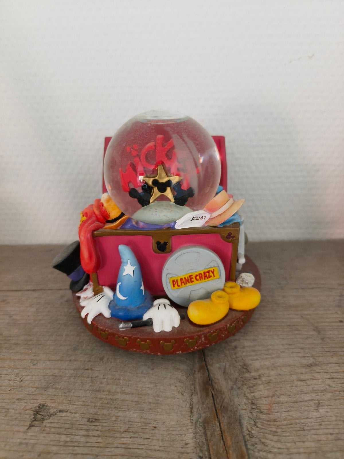 Disney Sneeuwbol met Mickey Mouse thema, Ophalen, Mickey Mouse, Nieuw, Beeldje of Figuurtje