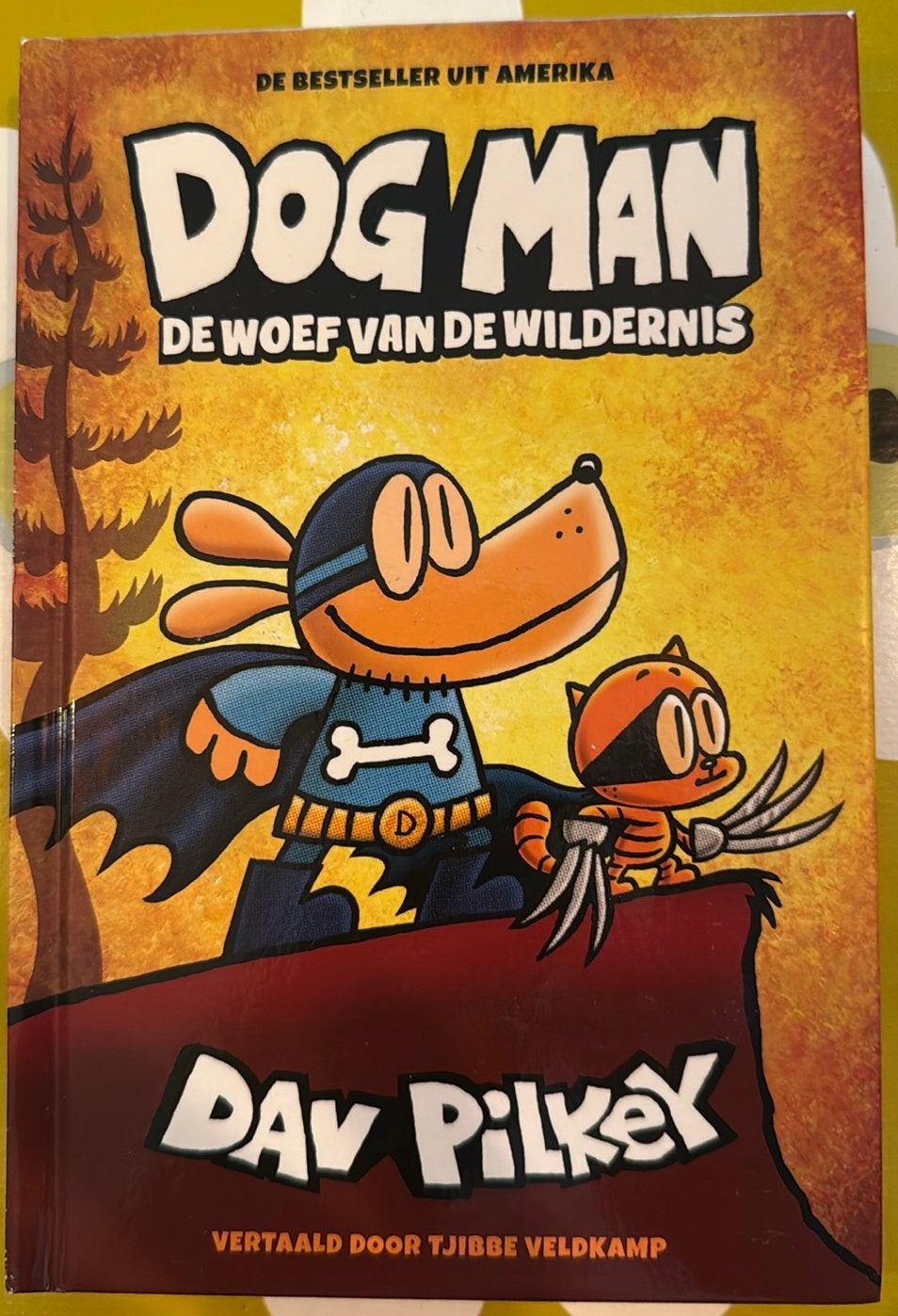 Dog Man - De woef van de wildernis - Greg James, Fictie algemeen, Nieuw, Ophalen of Verzenden, Dav Pilkey