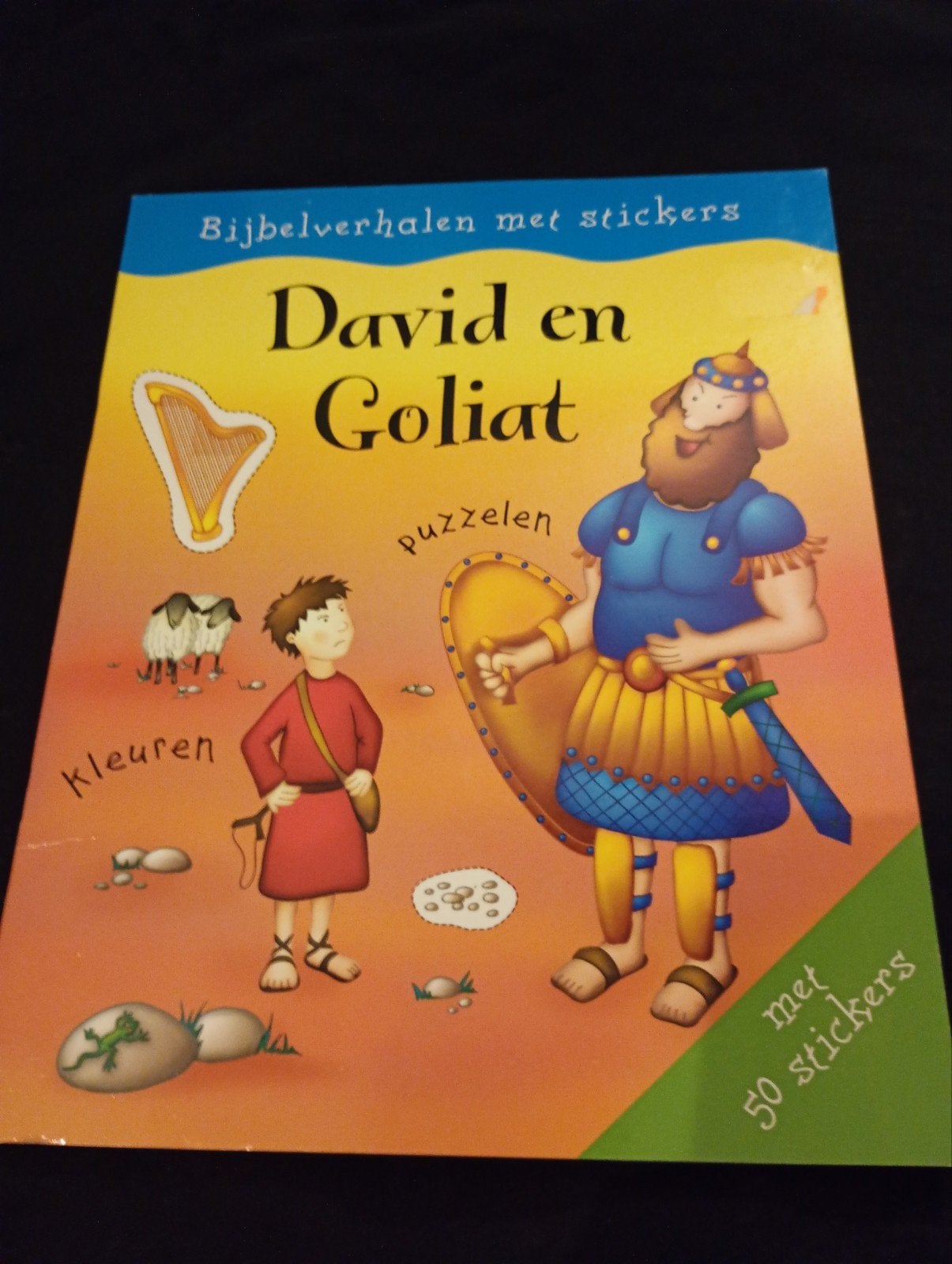 David en Goliath: Interactief Stickerboek (Nieuw), Ophalen of Verzenden, Nieuw, Ronnie Randall, Non-fictie